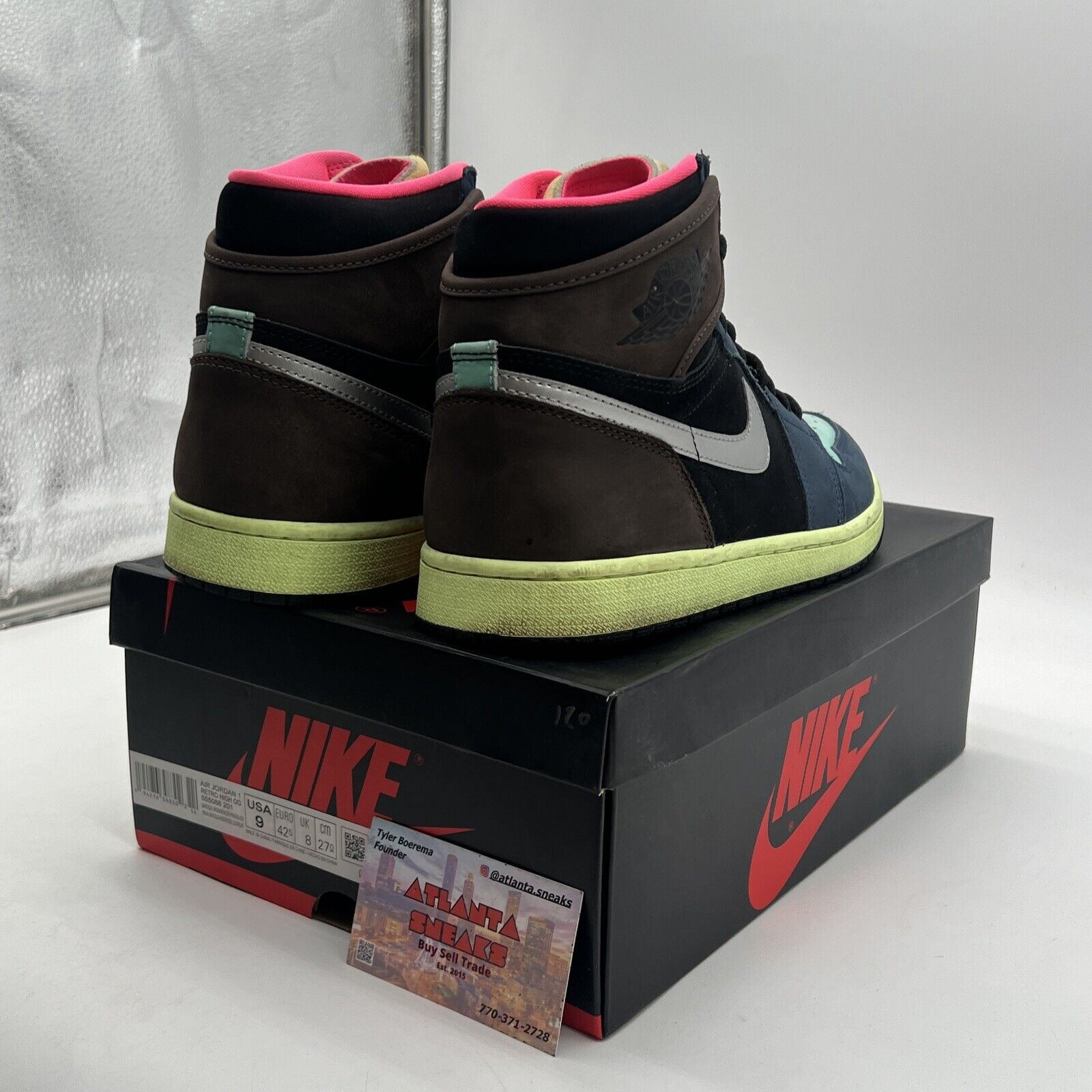 Size 9 - Air Jordan 1 Retro High Tokyo Bio Hack (555088-201)