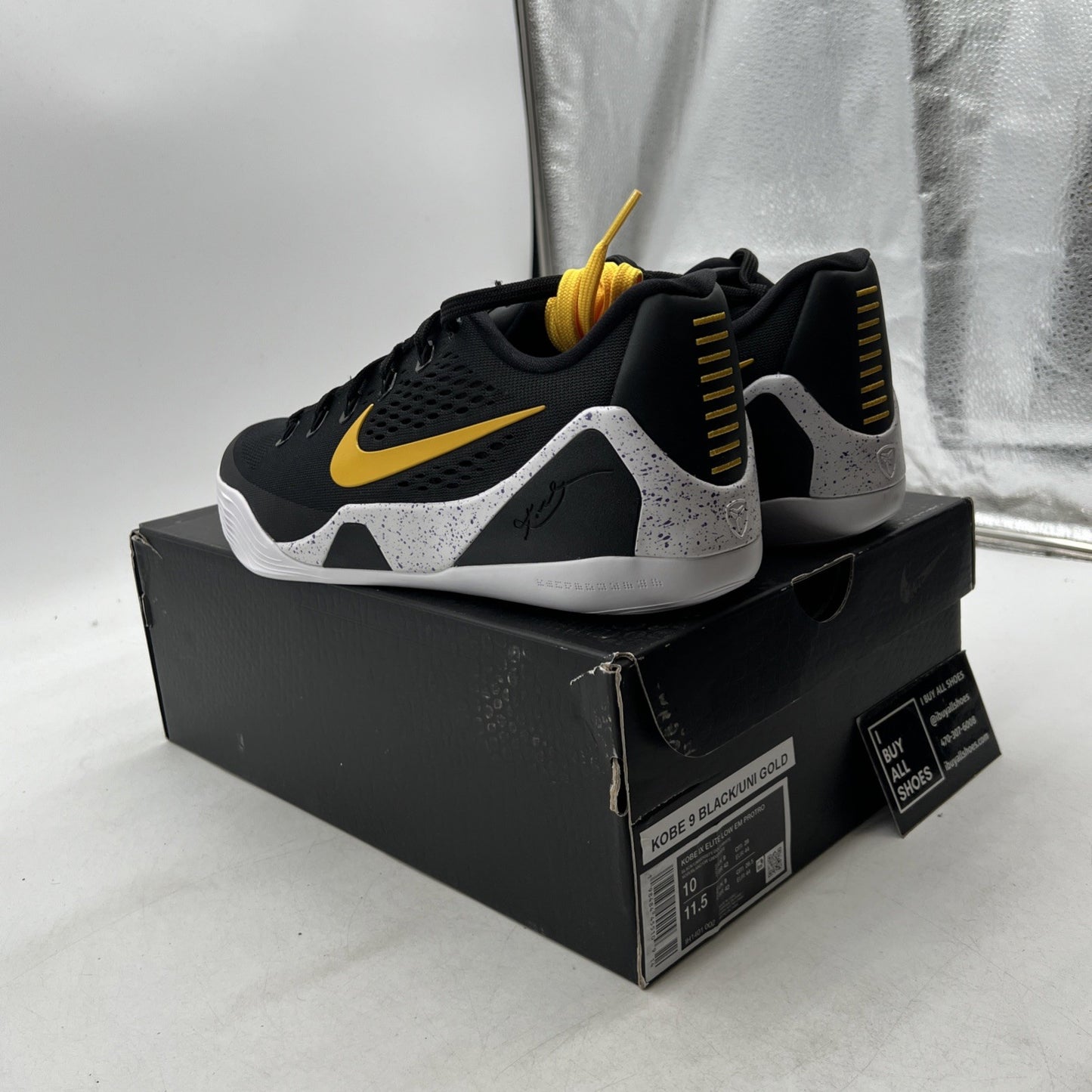 Size 10 - Nike Kobe 9 EM Protro TB Lakers Away (IH1401-002)