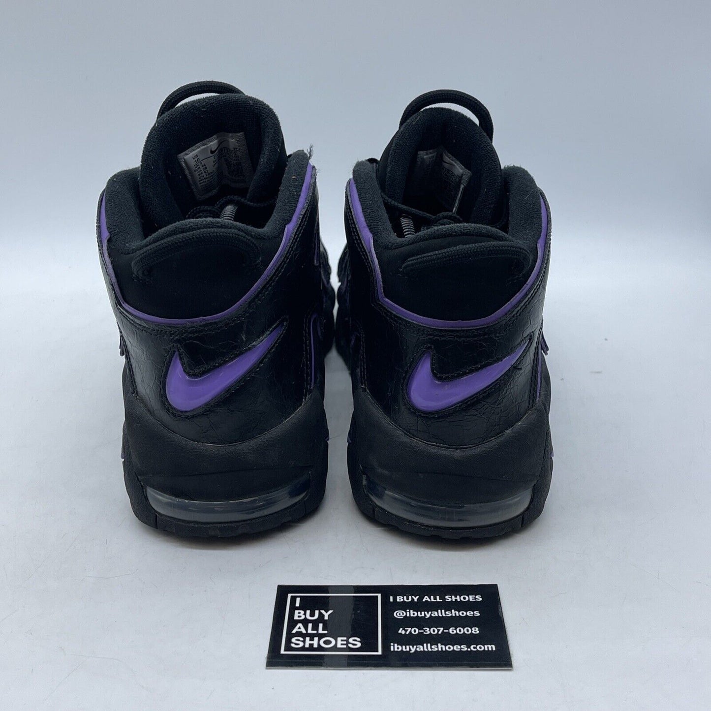 Size 10 - Nike Air More Uptempo '96 Black Action Grape Black Suede (DV1879-001)