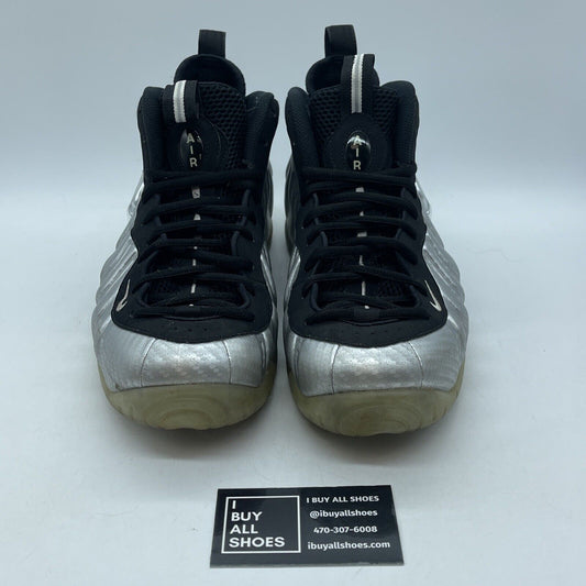 Size 11.5 - Nike Air Foamposite Pro ‘Silver Surfer’ Silver Black (616750-004)