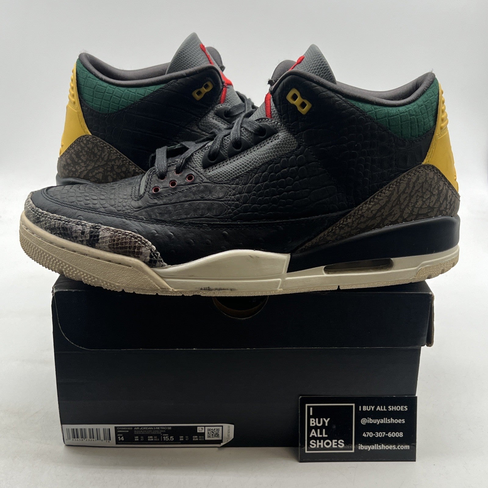 Size 14 - Air Jordan 3 Retro SE Animal Instinct 2.0 (CV3583-003)