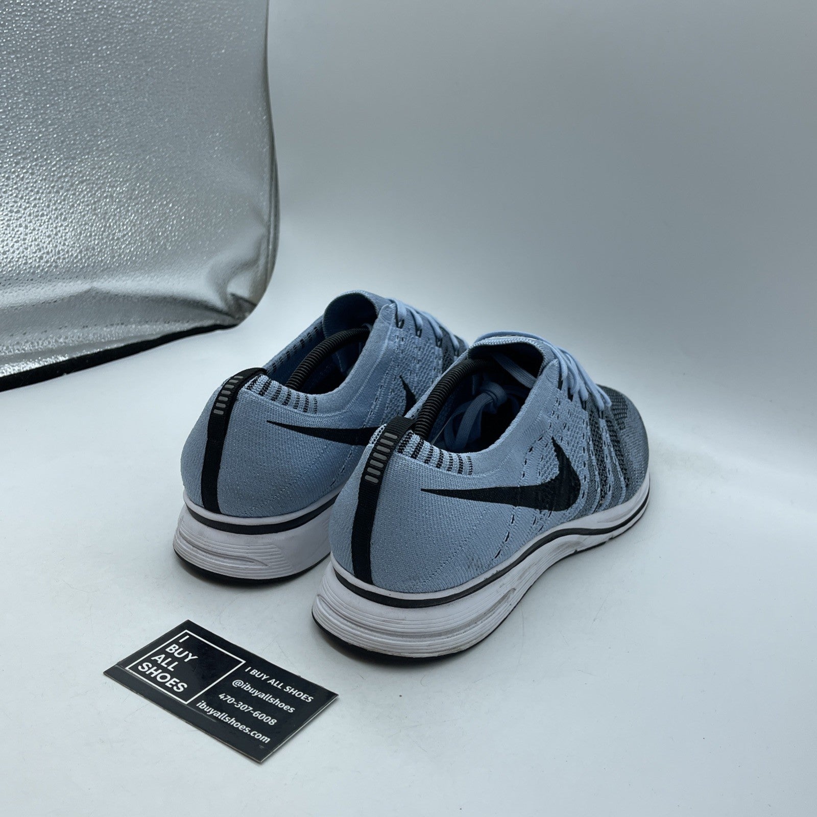 Size 12 - Nike Flyknit Trainer 2017 Cirrus Blue (AH8396-400)