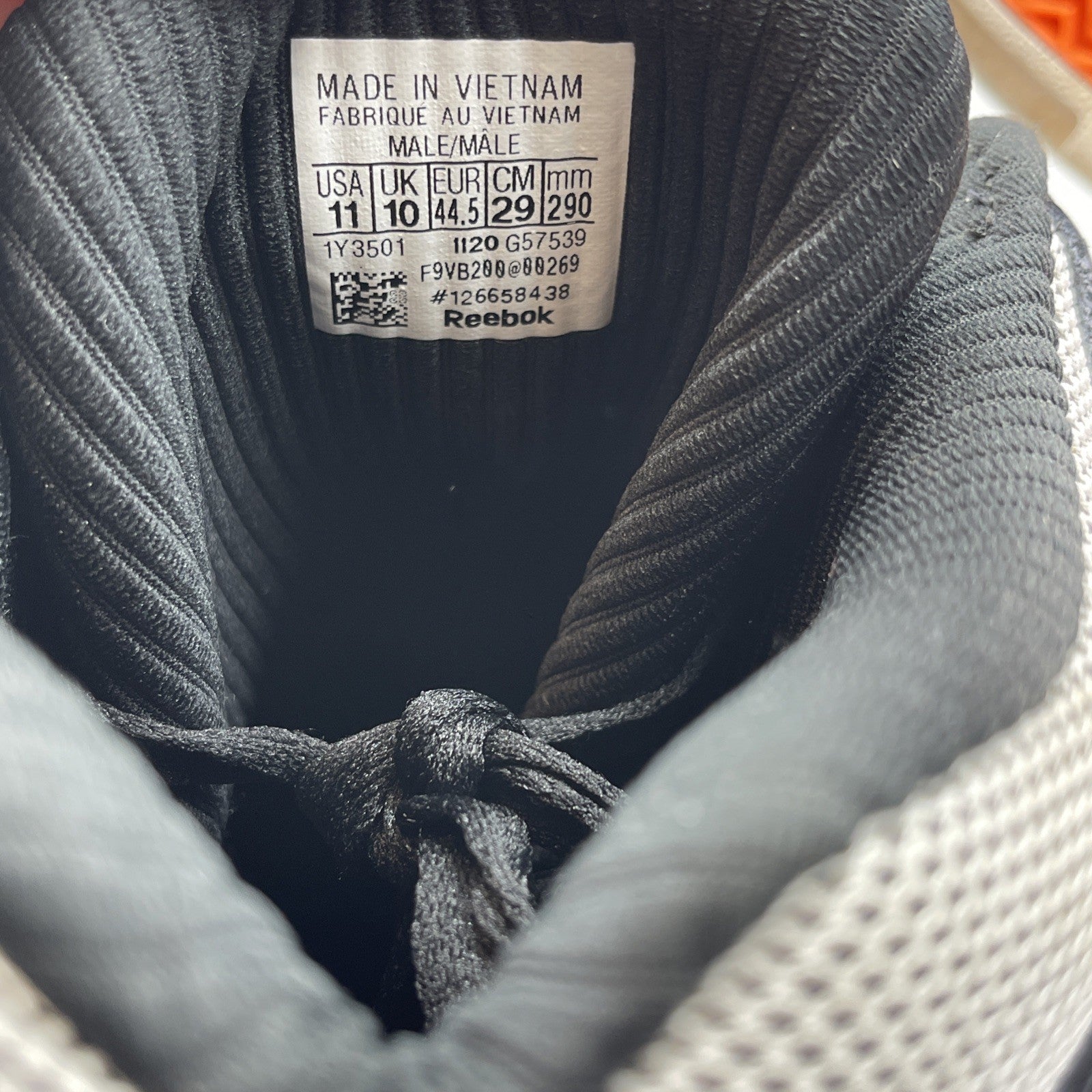 Size 11 - Reebok Pump Omni Zone 2 Dee Brown White Black Leather (G57539)