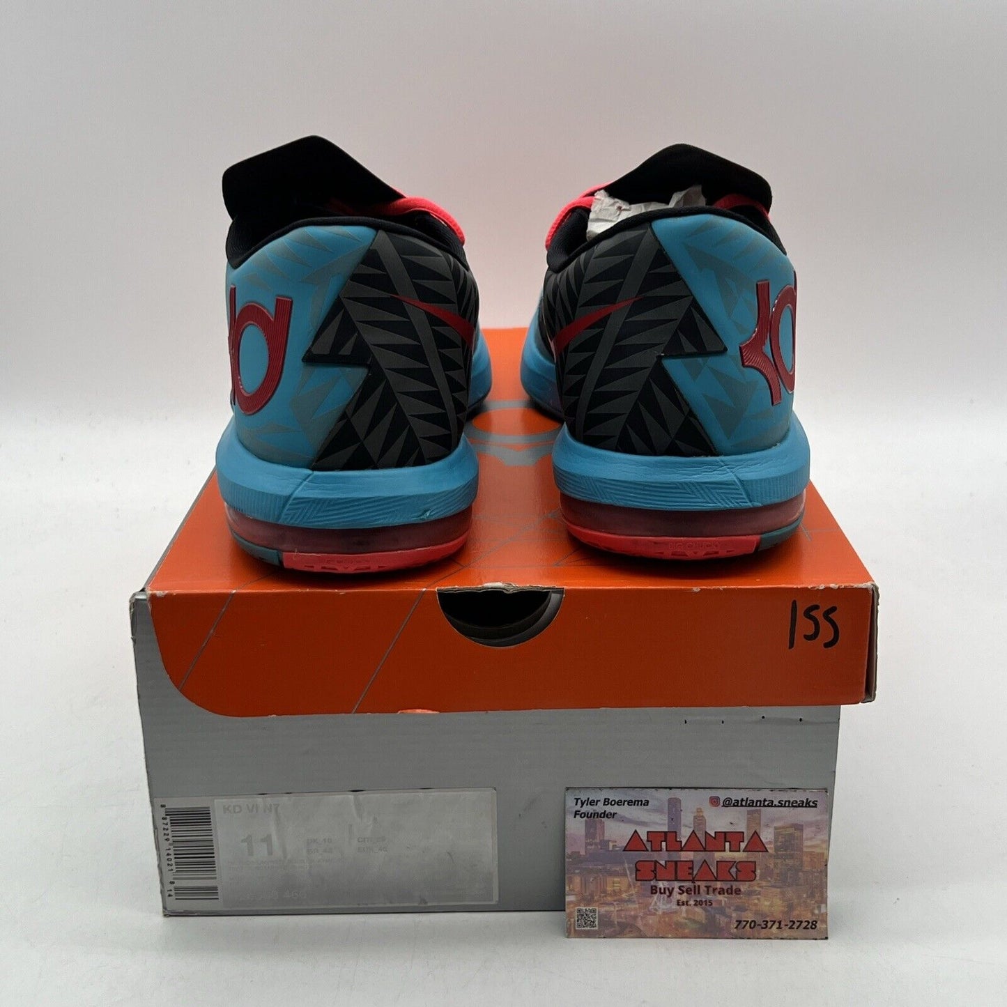 Size 11 - Nike KD 6 N7 - Blue Red Black (626368-466)