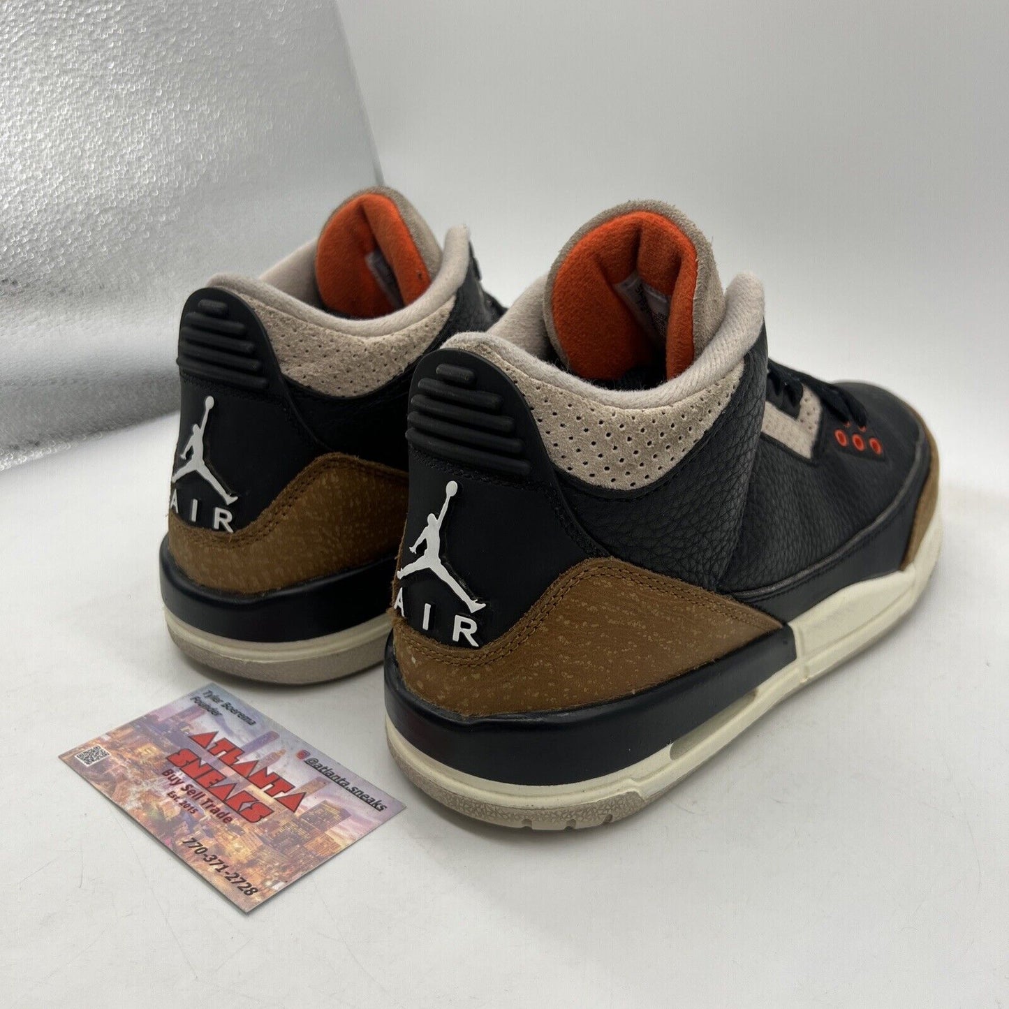 Size 7Y (GS) - Jordan 3 Retro Mid Desert Elephant Black Brown White (DM0967-008)