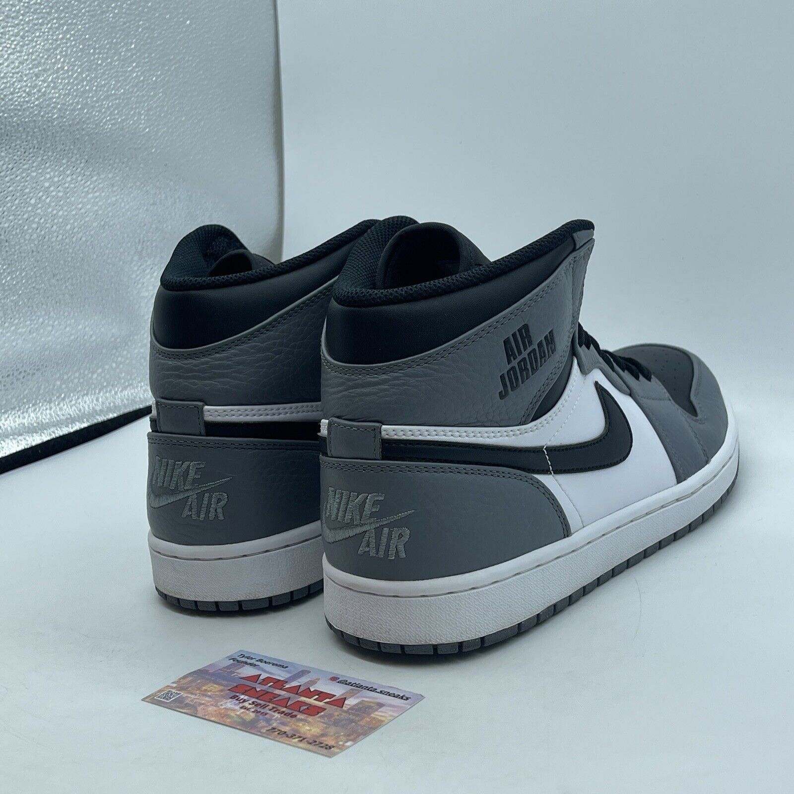 Size 10 - Air Jordan 1 Rare Air Cool Grey White Black (332550-024)