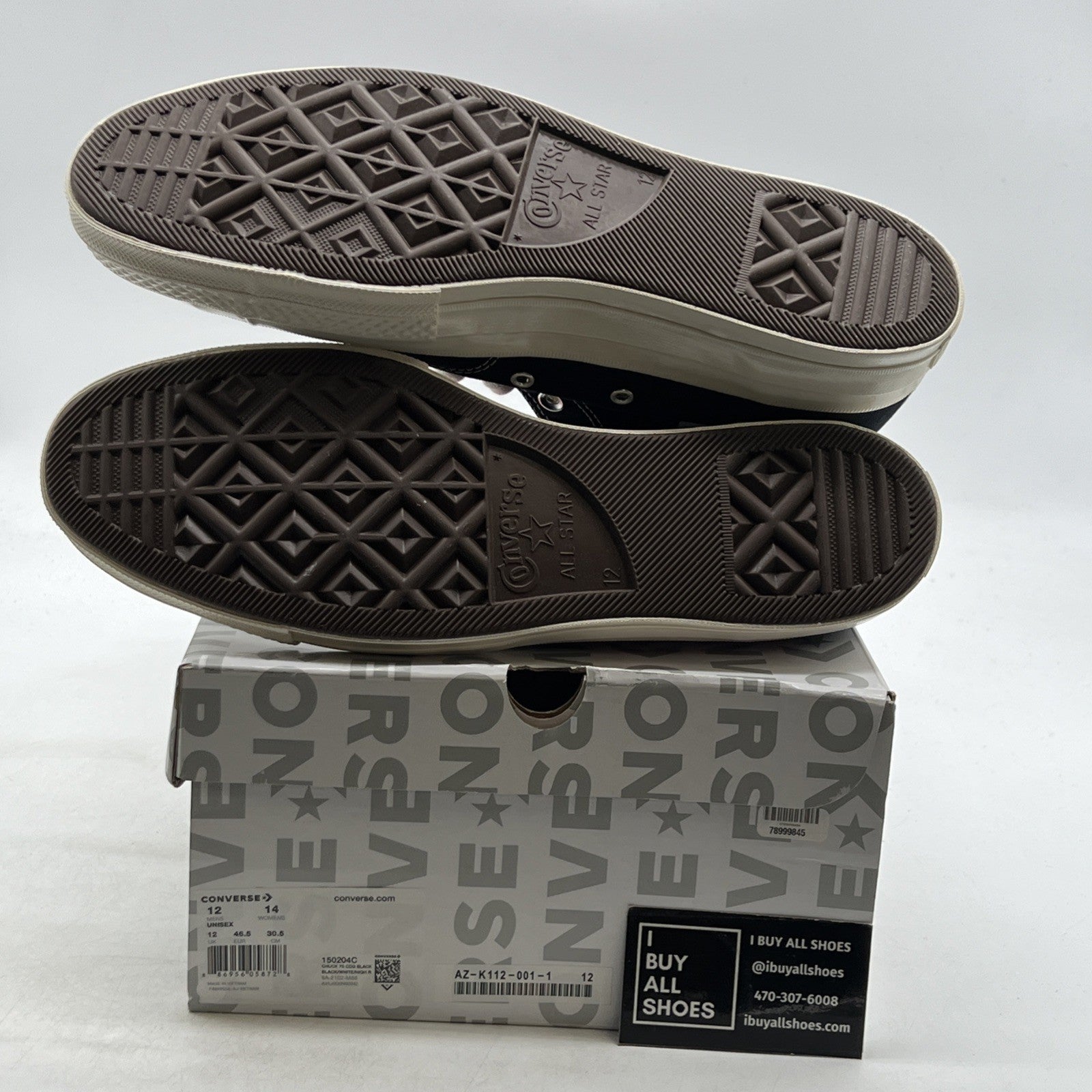 Size 12 - Converse Chuck Taylor All Star High x Comme des Garcons Play (150204C)