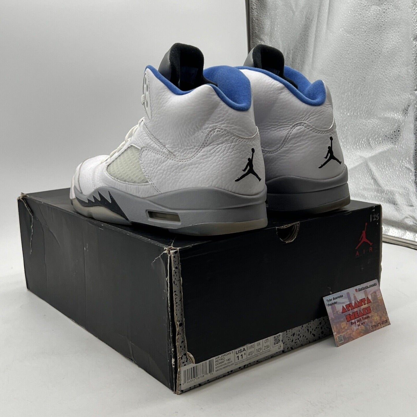 Size 11.5 - Air Jordan 5 Retro Stealth 2.0 (DD0587-140)