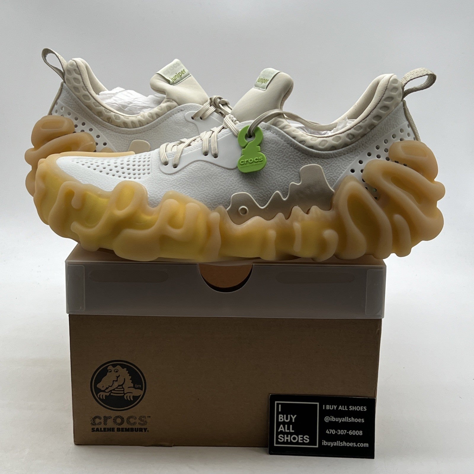 Size 14 - Crocs Salehe Bembury x Pollex Juniper Tahini (208694-1RW)