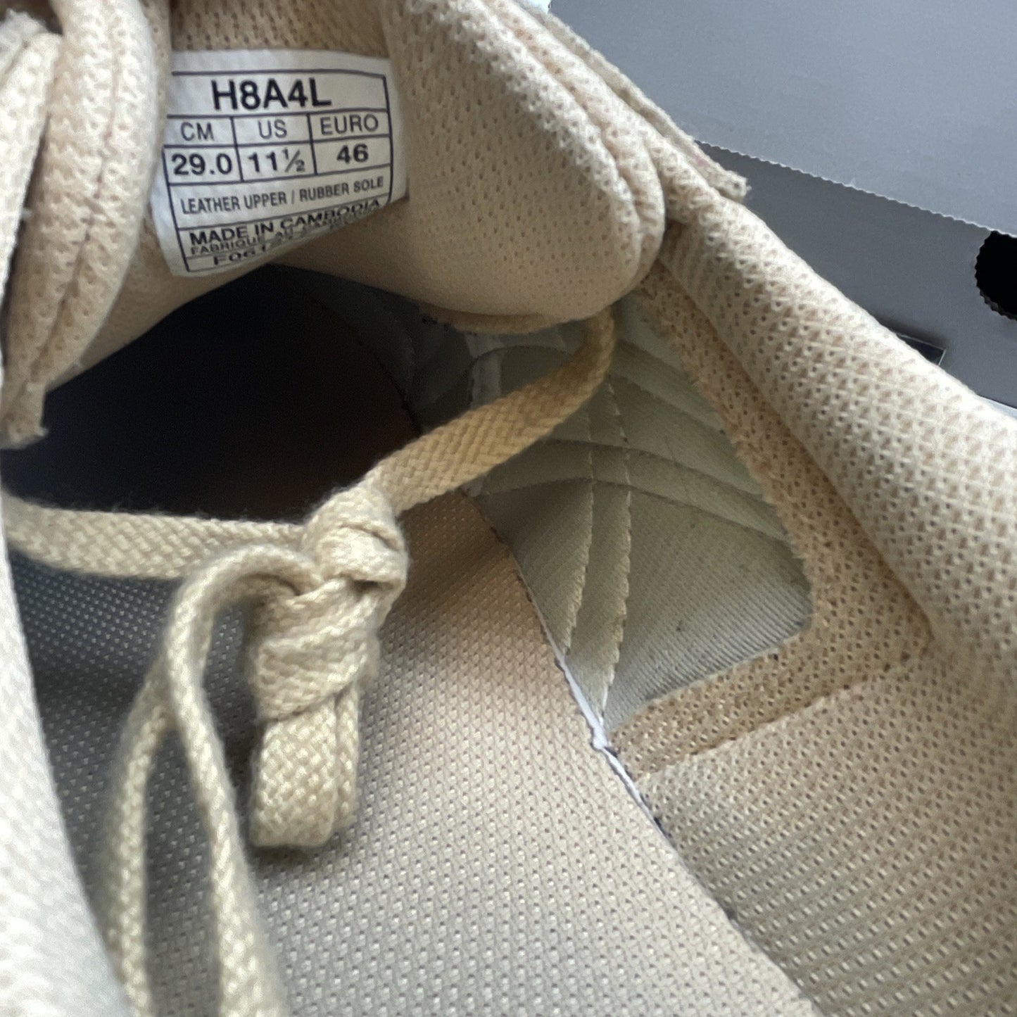 Size 11.5 - Asics Gel-Vickka Pro Skate Brown White (H8A4L)