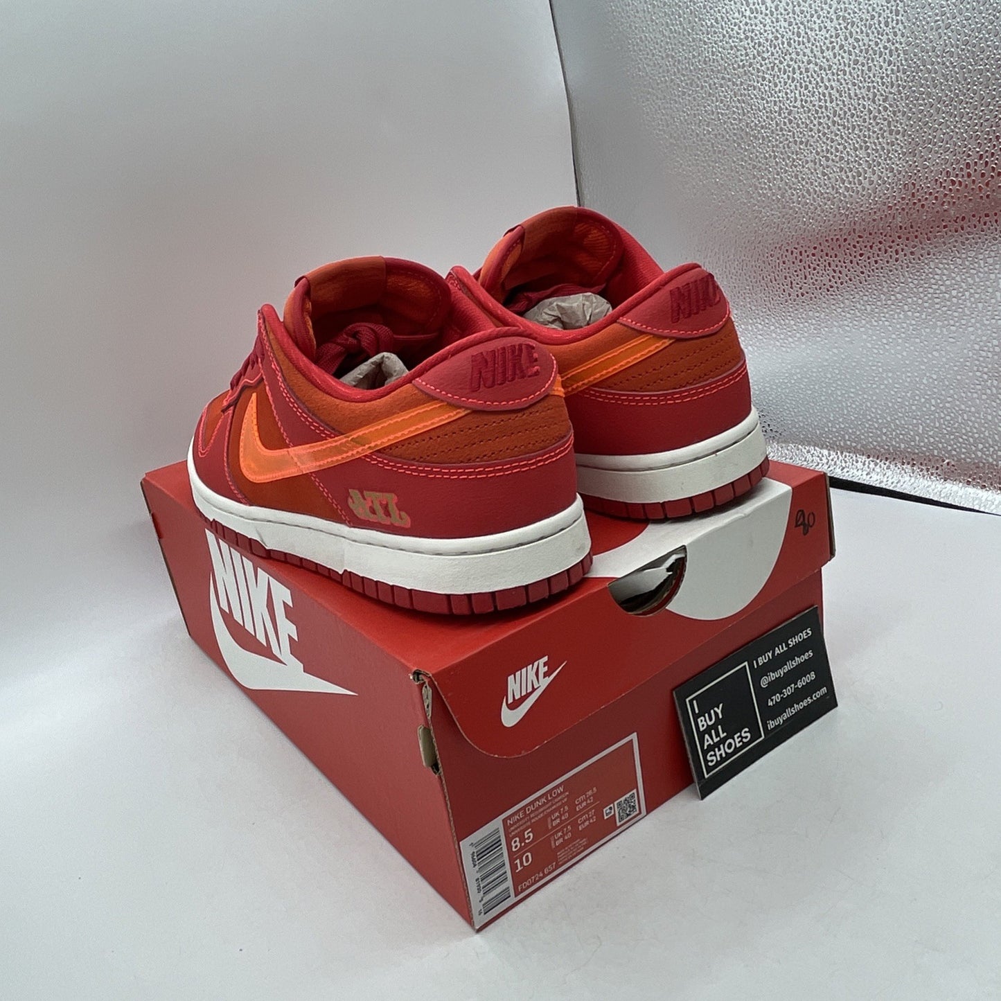 Size 8.5 - Nike Dunk Low ATL (FD0724-657)