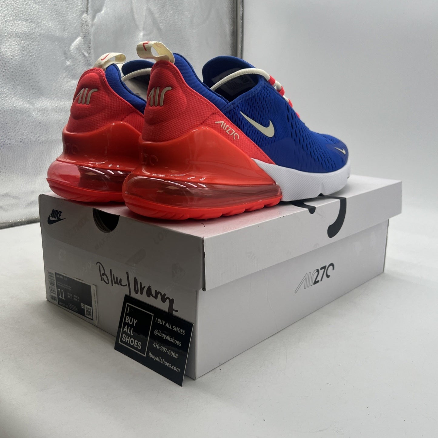 Size 11 - Nike Air Max 270 Hyper Royal Bright Crimson (DM8315-400)
