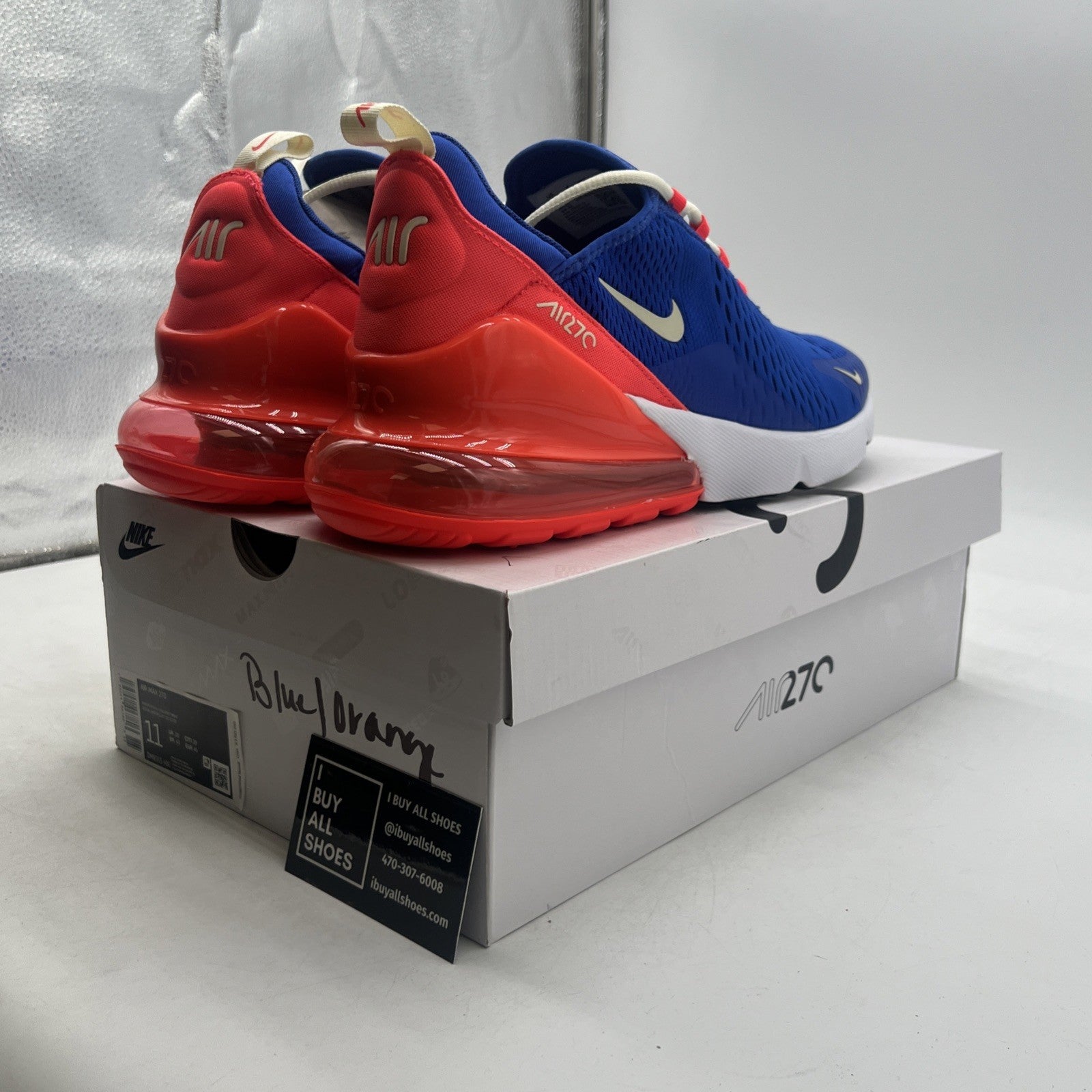 Size 11 - Nike Air Max 270 Hyper Royal Bright Crimson (DM8315-400)