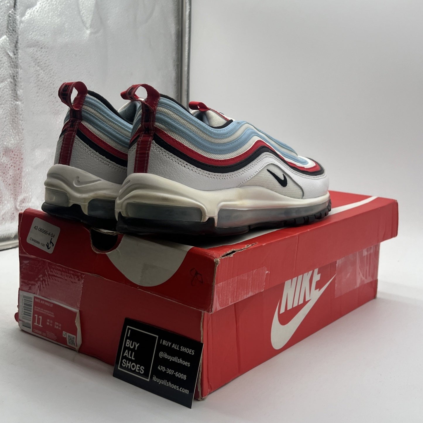 Size 11 - Nike Air Max 97 Gundam (CW6986-100)