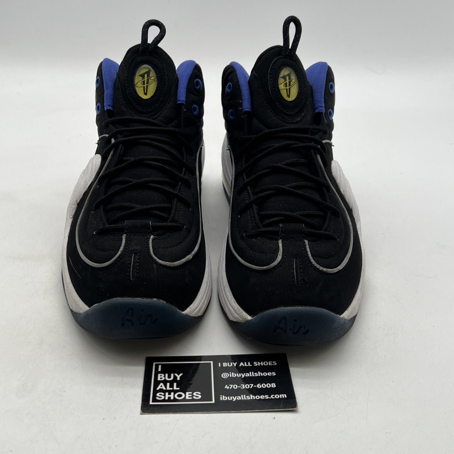 Size 9 - Nike Air Penny 2 Black Royal (333886-041)