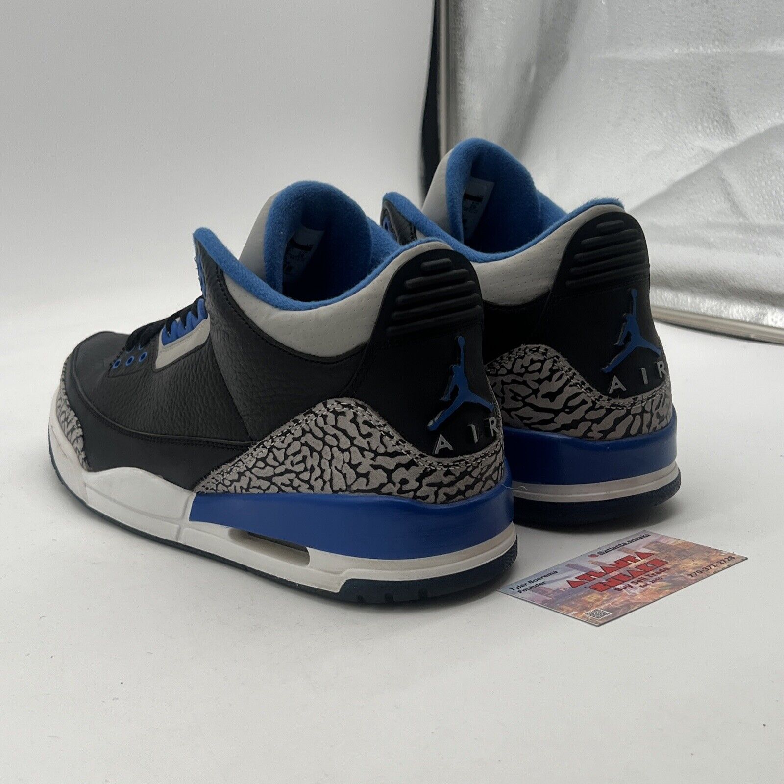 Size 11 - Air Jordan 3 Retro Sport Blue (136064-007)