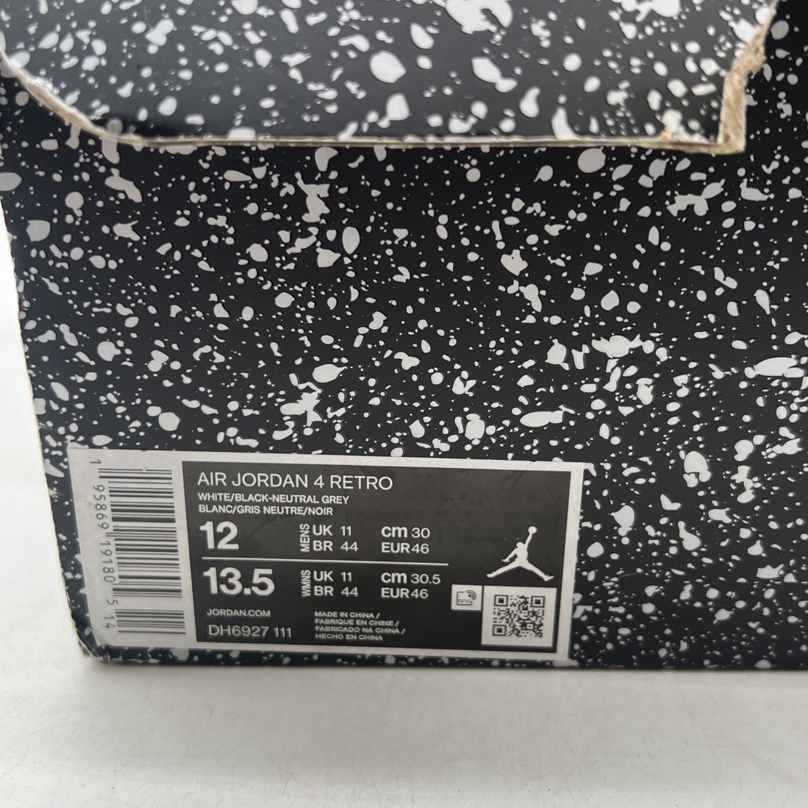 Size 12 - Air Jordan 4 Retro Mid Military Black (DH6927-111)