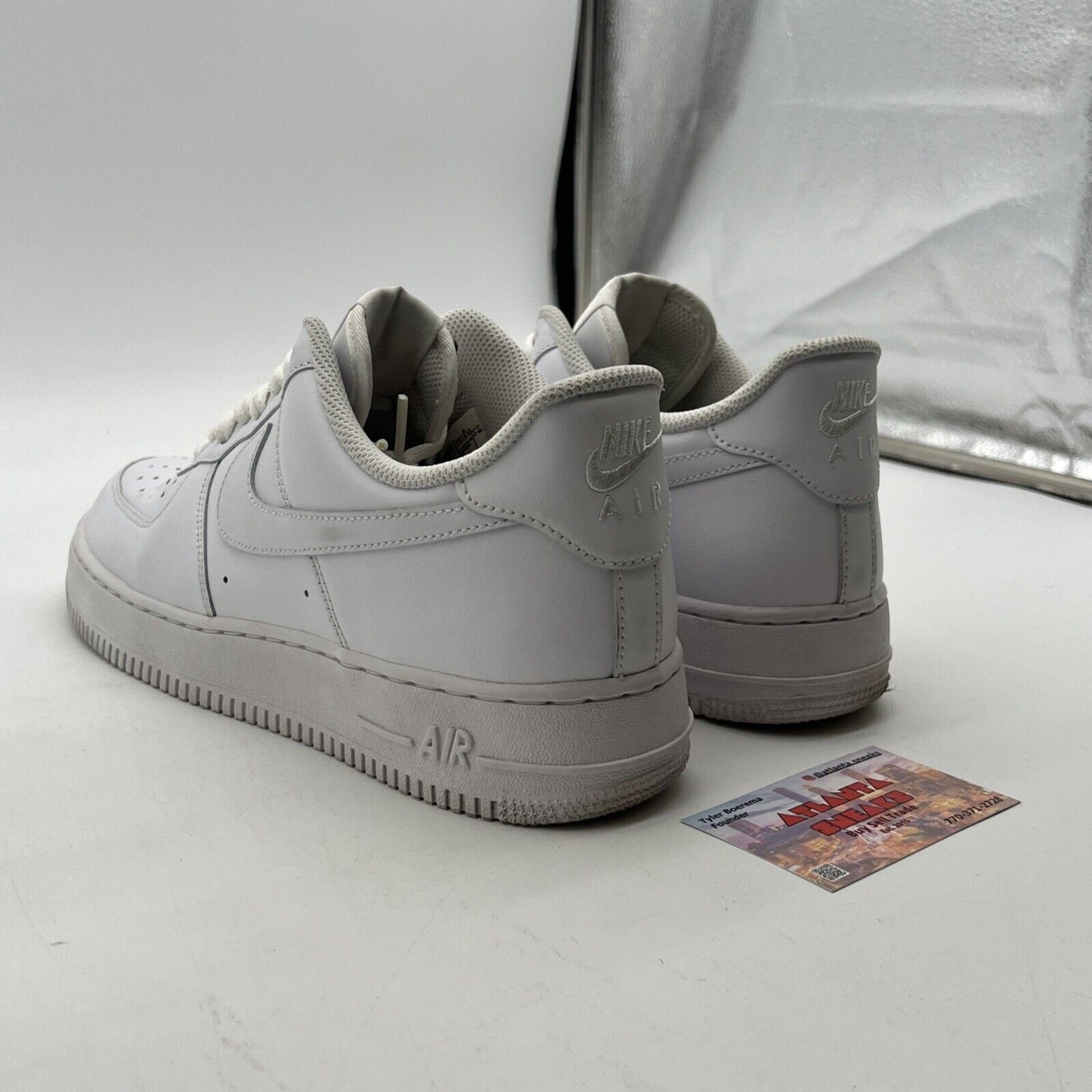 Size 10 - Nike Air Force 1 '07 Low Triple White (CW2288-111)