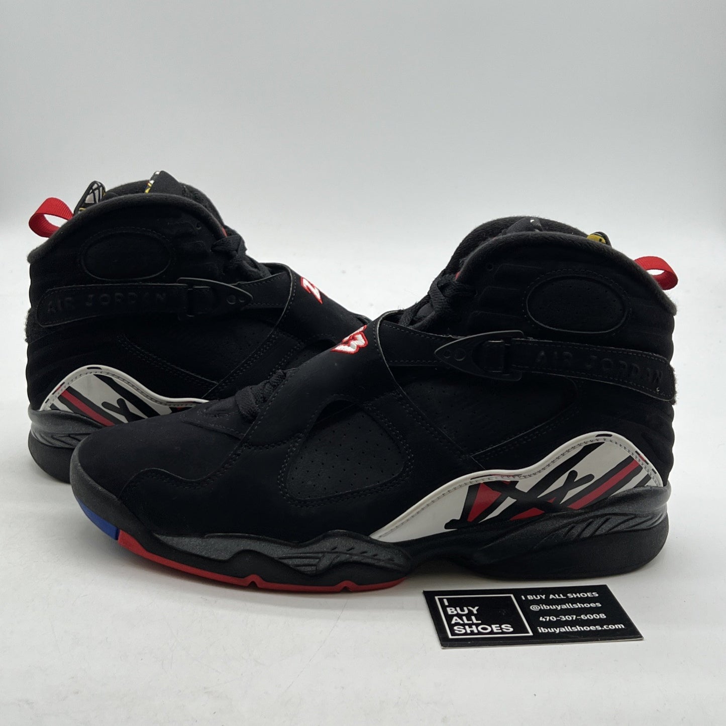 Size 10.5 - Air Jordan 8 Retro Mid Playoff (305381-062)