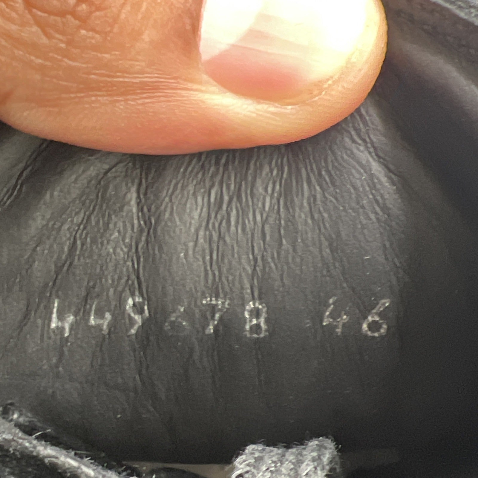 Size 46 - Balenciaga Black Leather Chevre Hamilton Hi-Top Sneaker