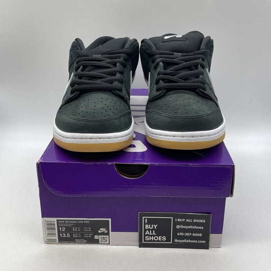 Size 12 - Nike Dunk Low SB Black Gum (CD2563-006)