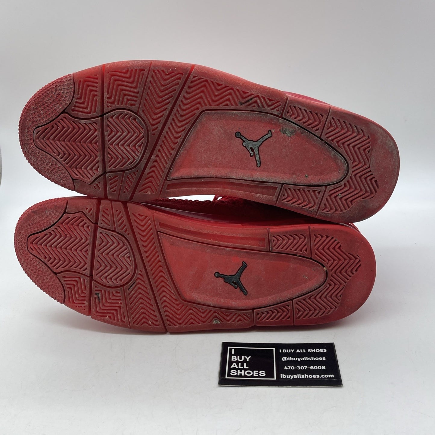 Size 10 - Air Jordan 4 Retro Flyknit University Red Suede (AQ3559-600)
