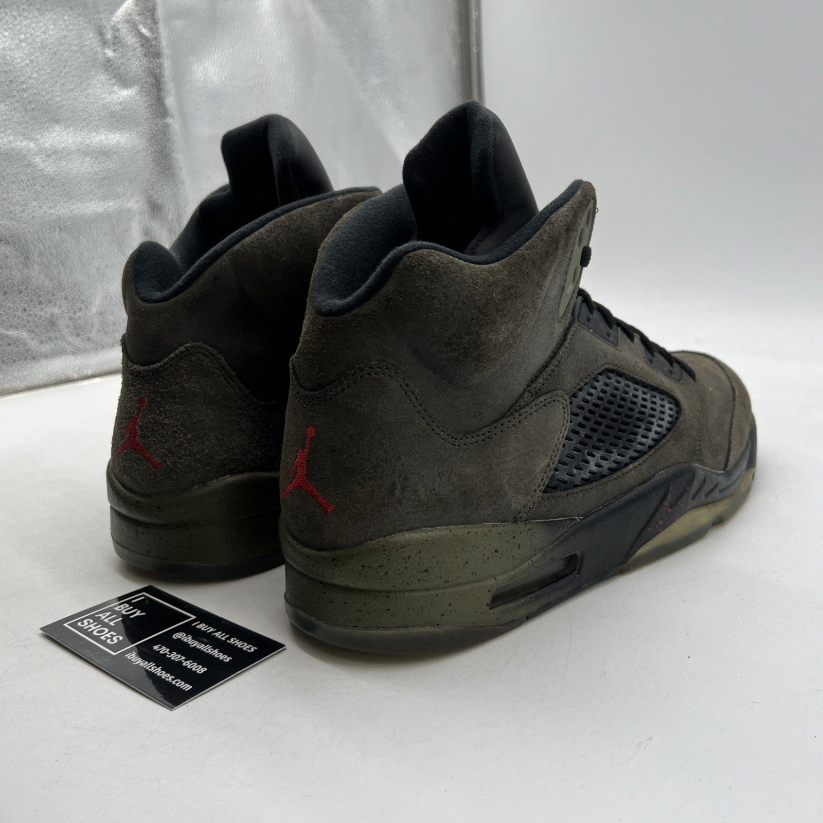 Size 12 - Air Jordan 5 Retro Fear (626971-350)