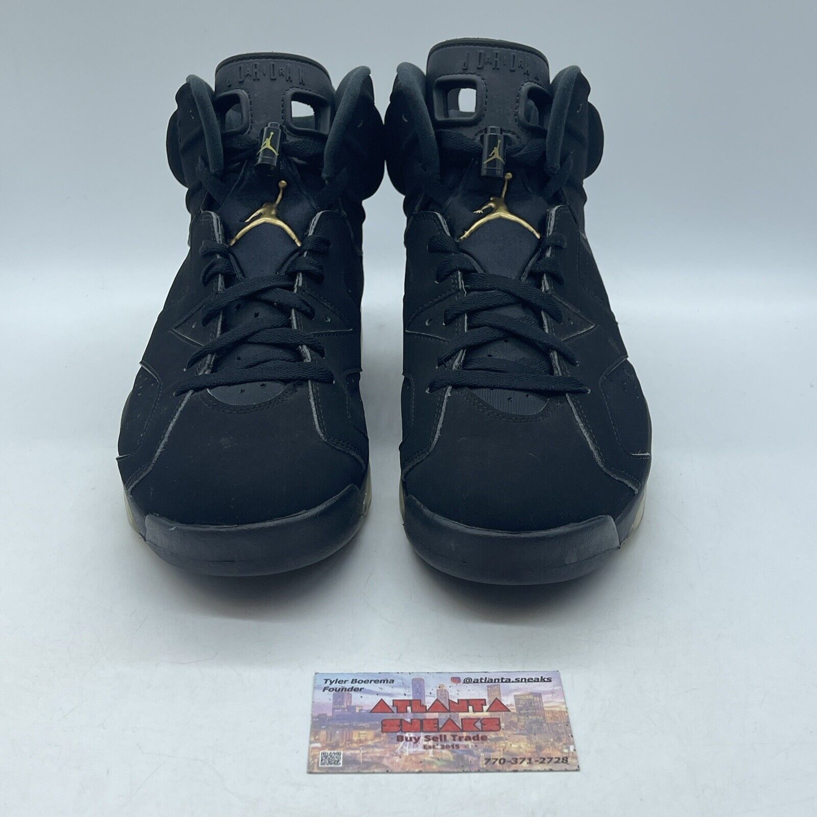 Size 11.5 - Jordan 6 Retro Defining Moments Black Sude Black (CT4954-007)