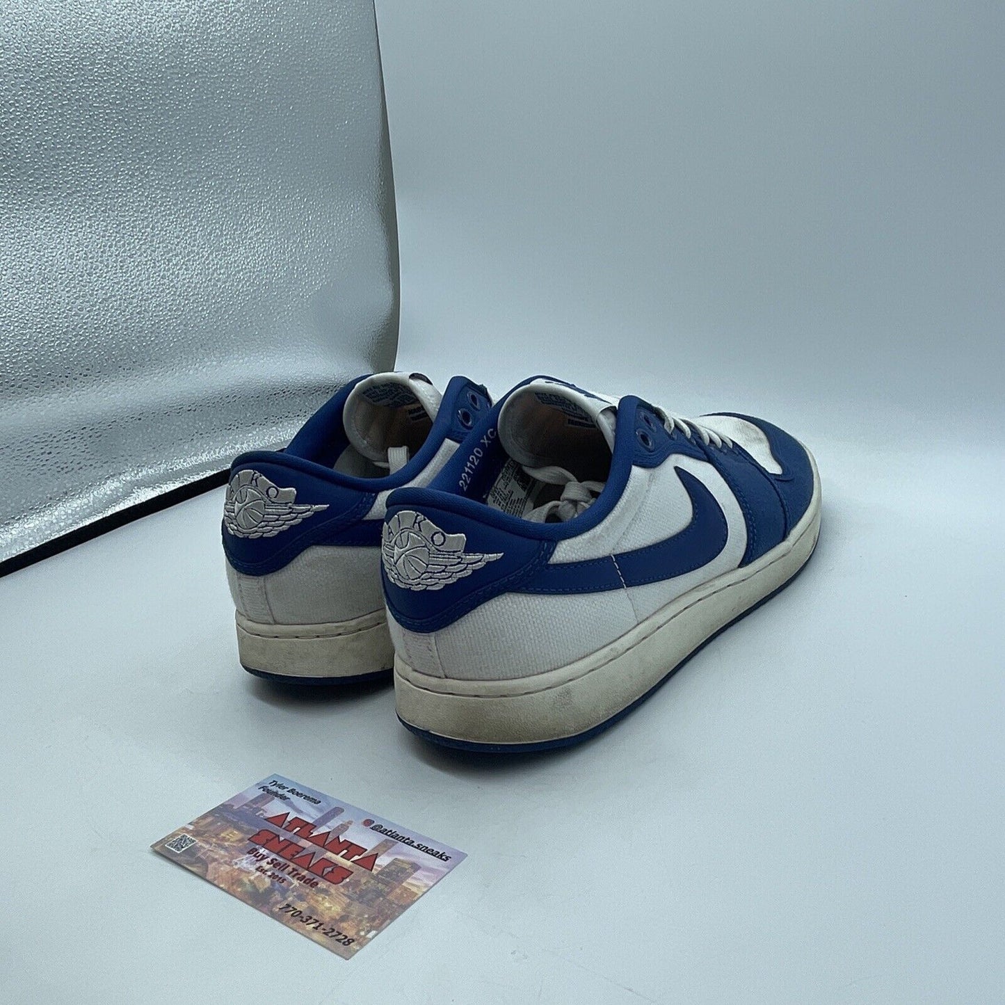 Size 10.5 - Air Jordan 1 KO Low Kentucky Blue White (DX4981-103)