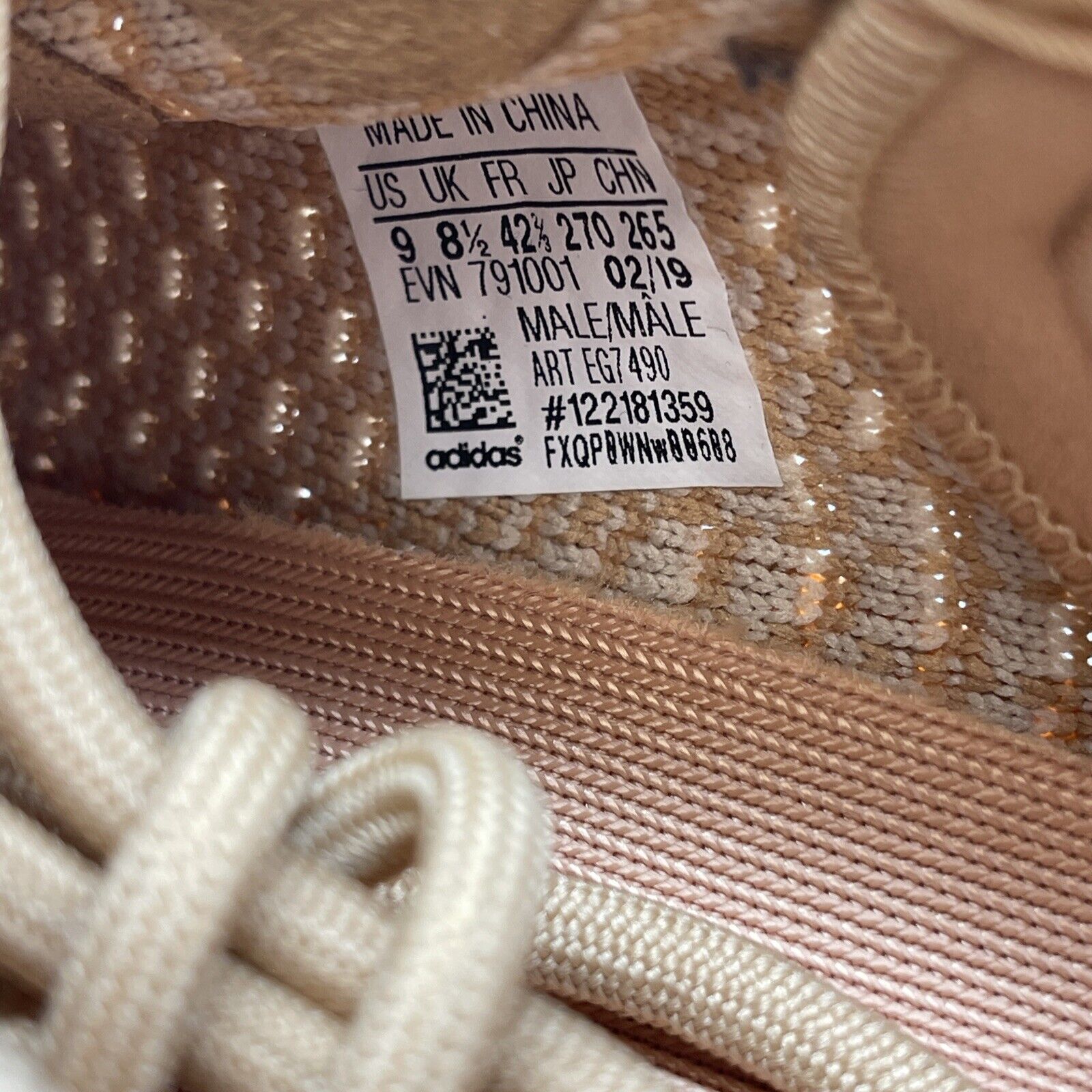 Size 9 - adidas Yeezy Boost 350 V2 Clay Orange White Suede (EG7490)