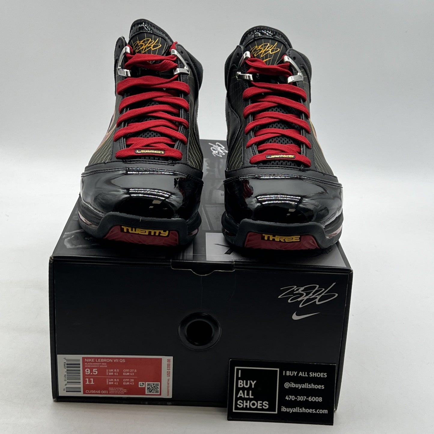 Size 9.5 - Nike Air Max LeBron 7 Fairfax (CU5646-001)