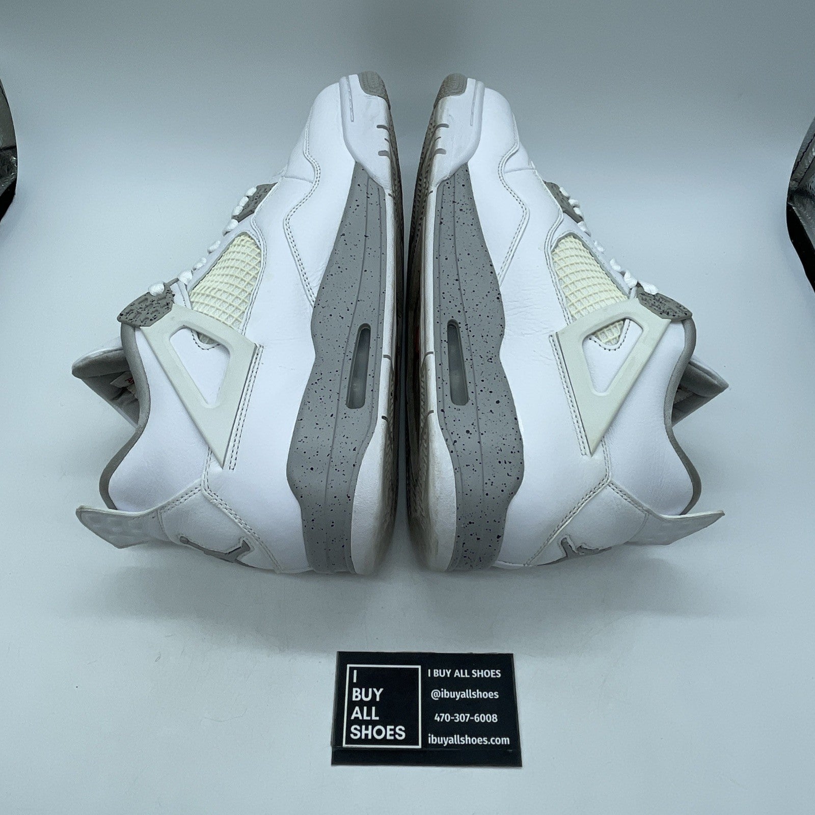 Size 13 - Air Jordan 4 Retro Mid White Oreo (CT8527-100)