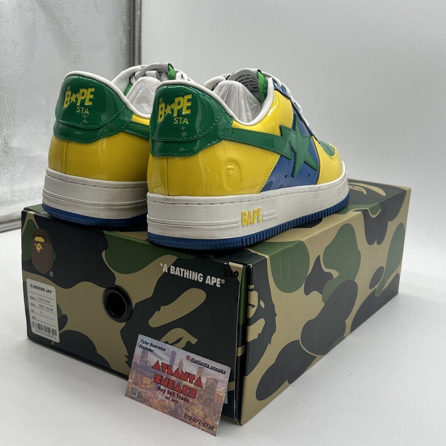 Size 11 - A Bathing Ape Bape Sta Brazil (1I80191004)