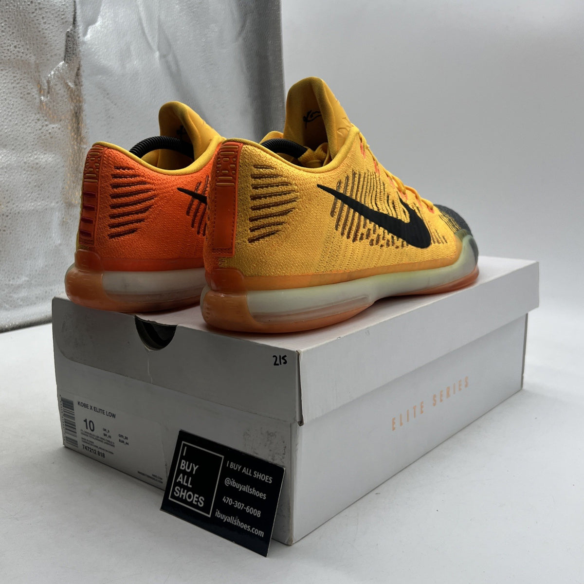 Size 10 - Nike Kobe 10 Elite Rivalry (747212-818)