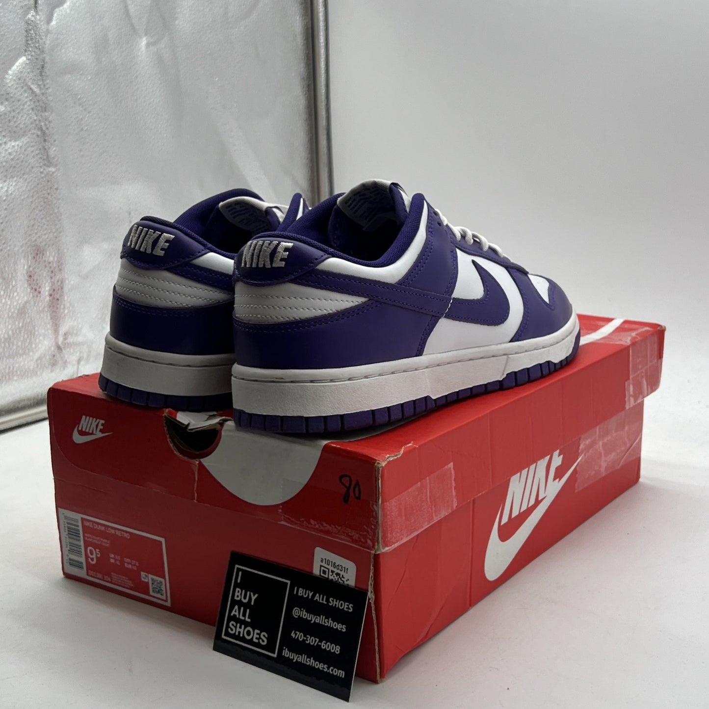Size 9.5 - Nike Dunk Low Retro Court Purple 2022 (DD1391-104)