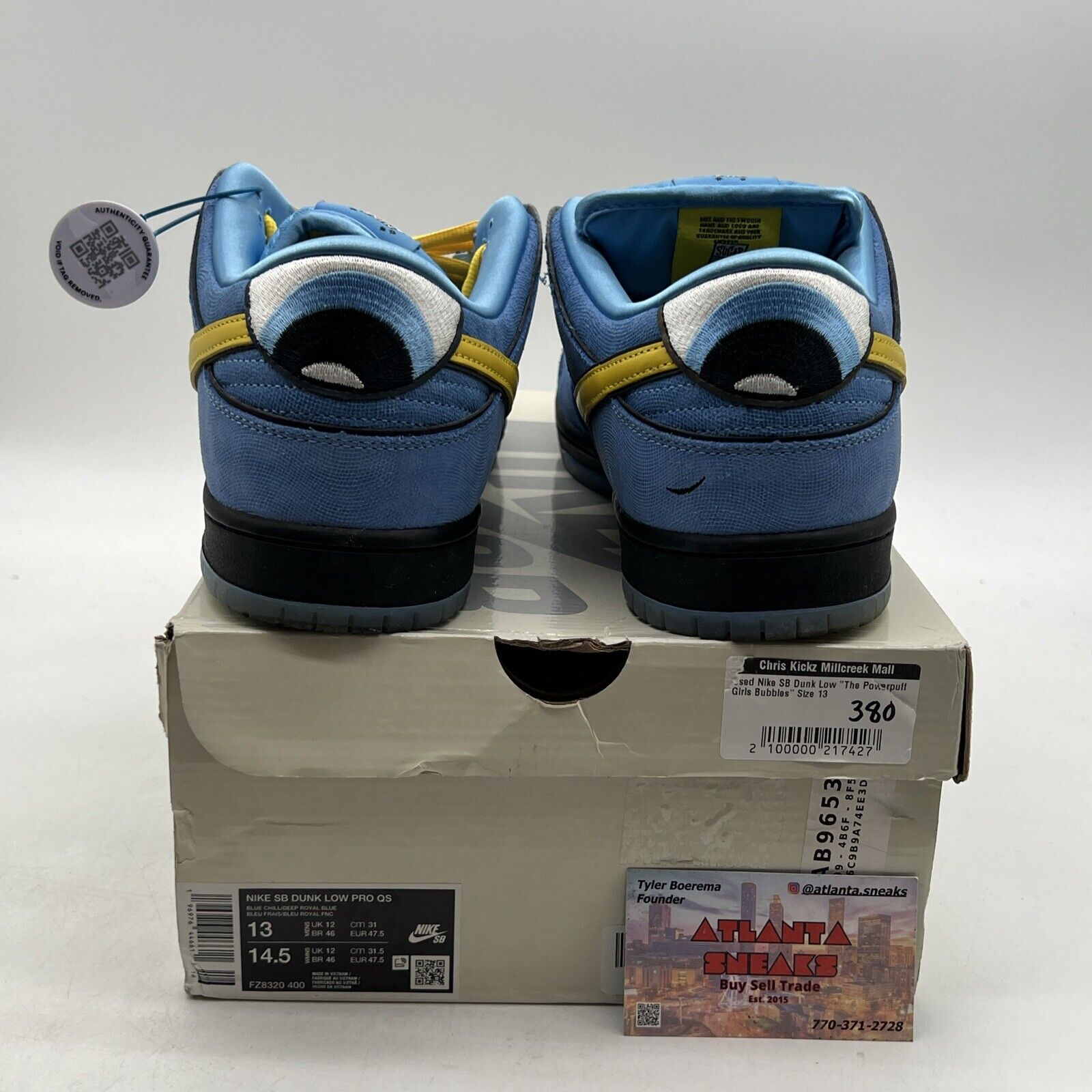 Size 13 - Nike The Powerpuff Girls x Dunk Pro SB QS Low Bubbles (FZ8320-400)