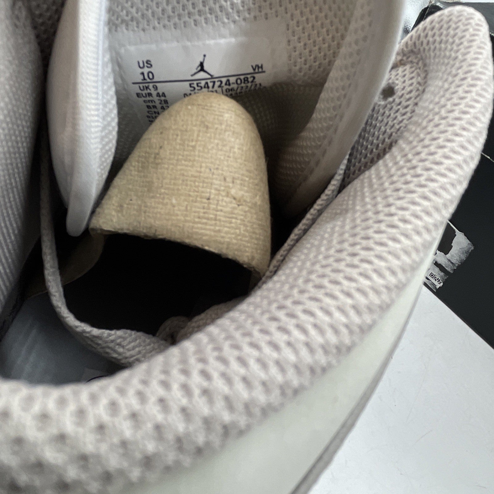 Size 10 - Air Jordan 1 Mid College Grey (554724-082)