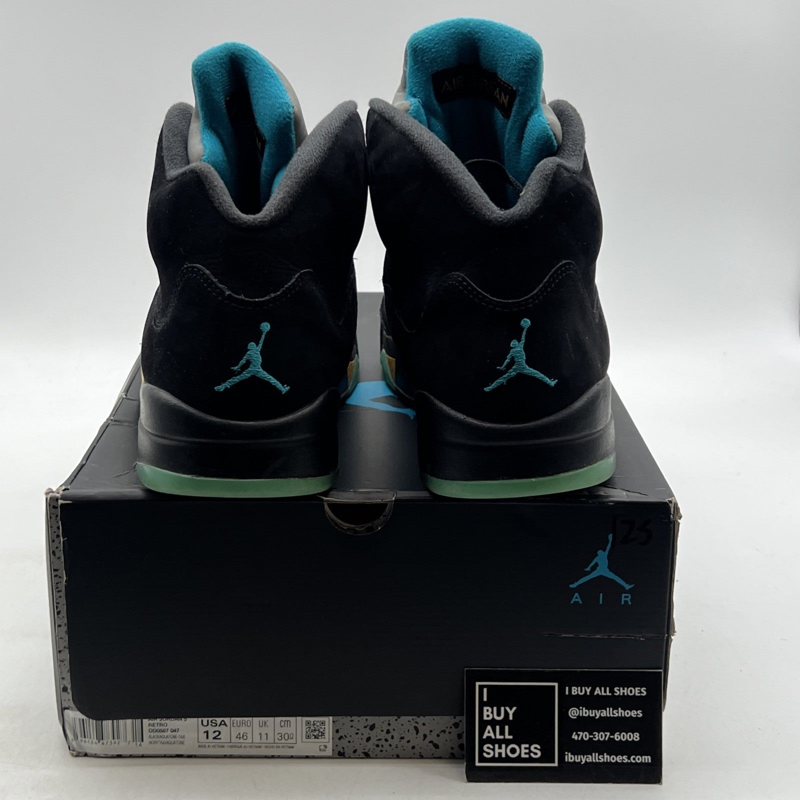 Size 12 - Air Jordan 5 Retro Mid Aqua (DD0587-047)