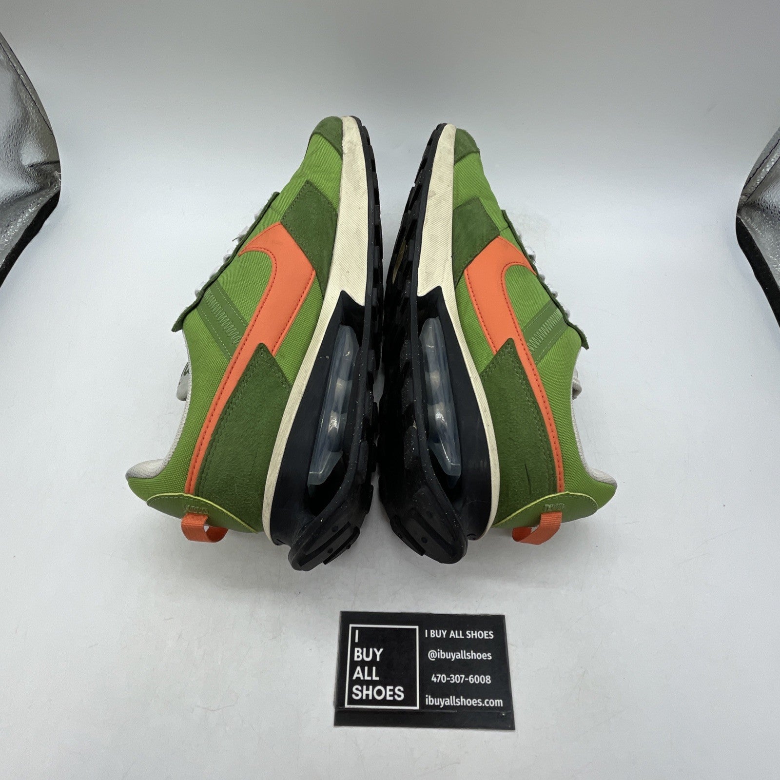 Size 9.5 - Air Max Pre-day LX Chlorophyll White Green Black Oranges (DC5330-300)