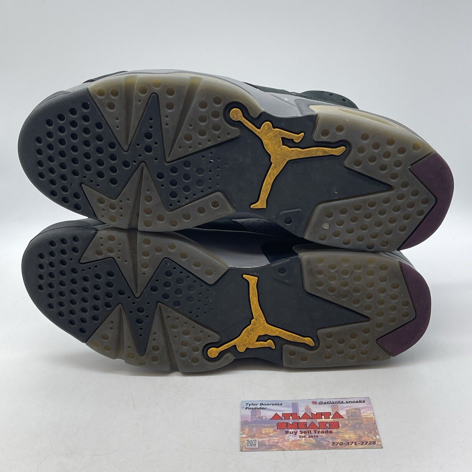 Size 10 - Jordan 6 Bordeaux Black Burgundy Yellow White Suede (CT8529-063)