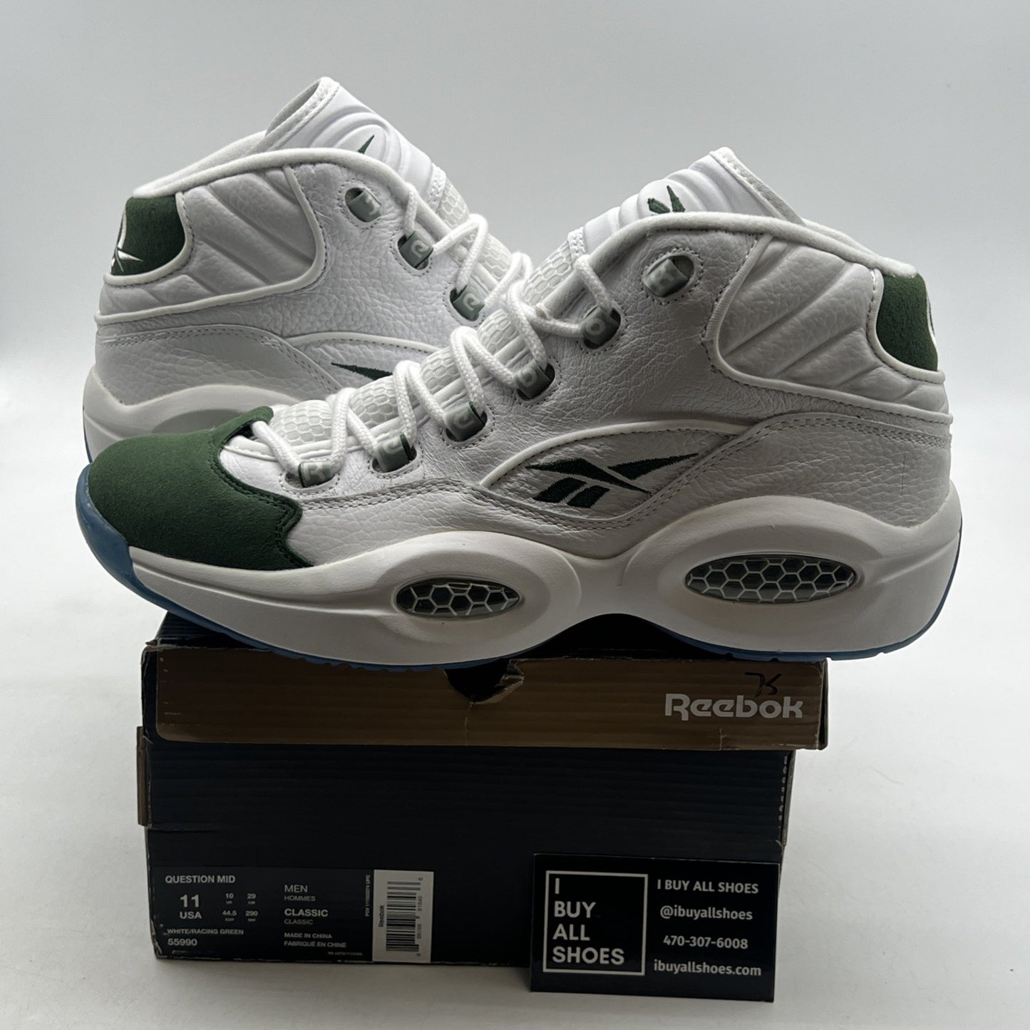 Size 11 - Reebok Question 2015 Mid Michigan State (55990)