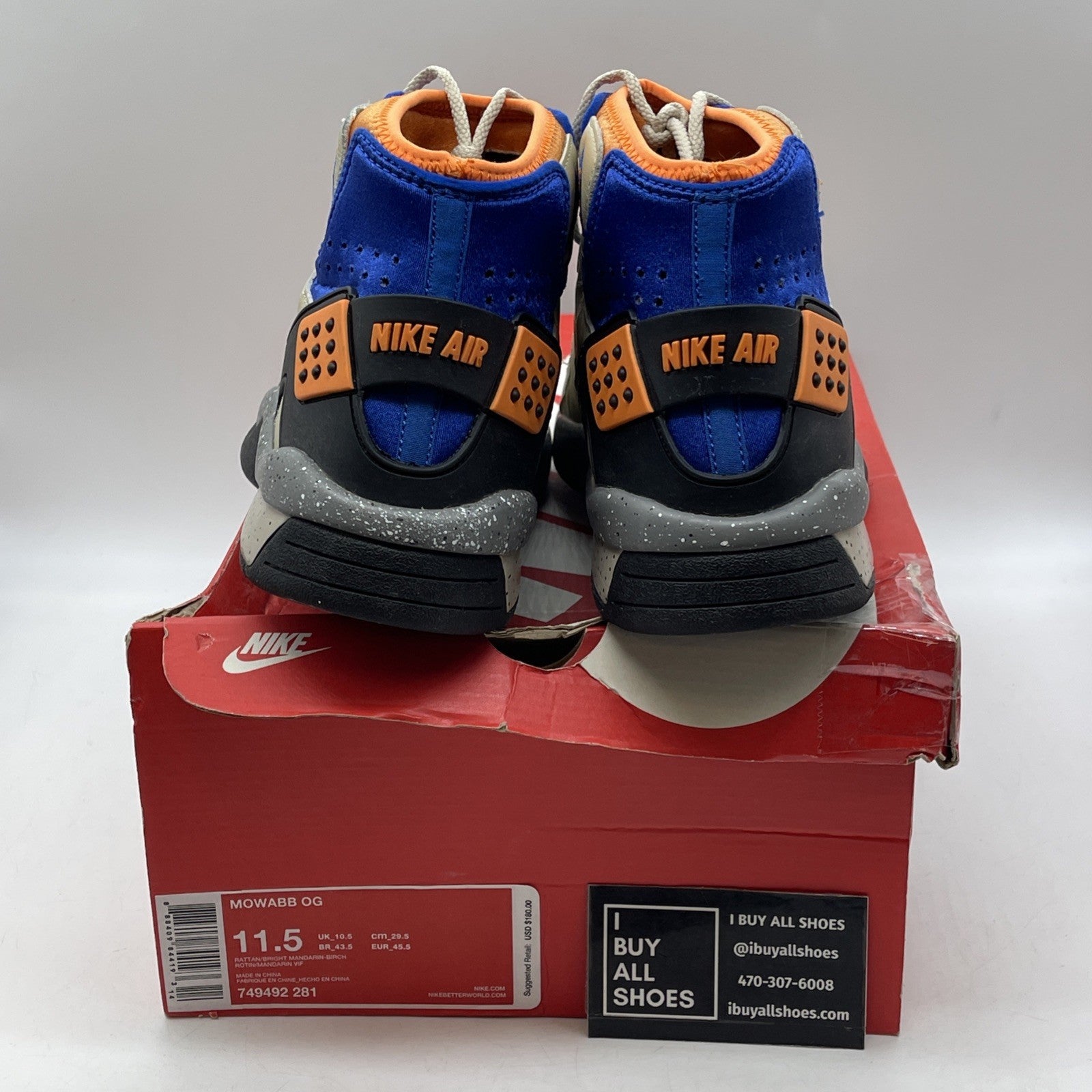Size 11.5 - Nike ACG Air Mowabb OG 2015 Rattan Birch (749492-281)