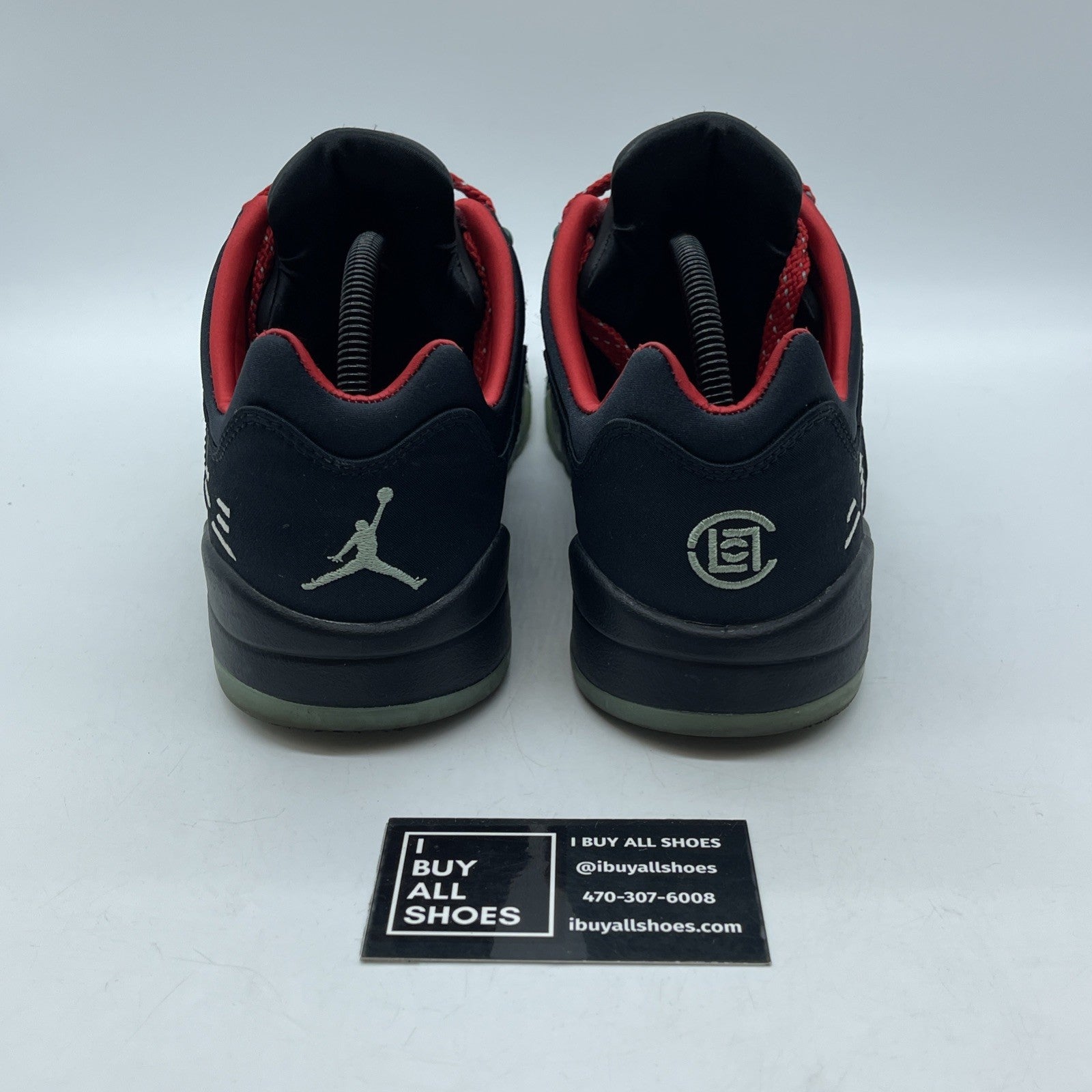 Size 9.5 - Jordan 5 Low x Clot Anthracite Black White Suede (DM4640-036)