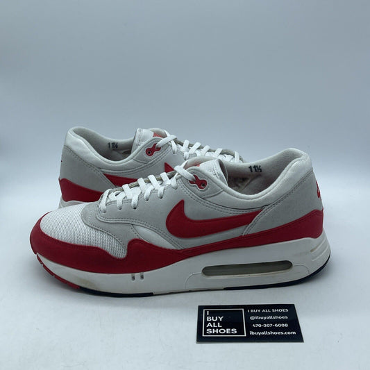 Size 11.5 - Nike Air Max 1 '86 OG Low Big Bubble Red Grey Suede (DQ3989-100)