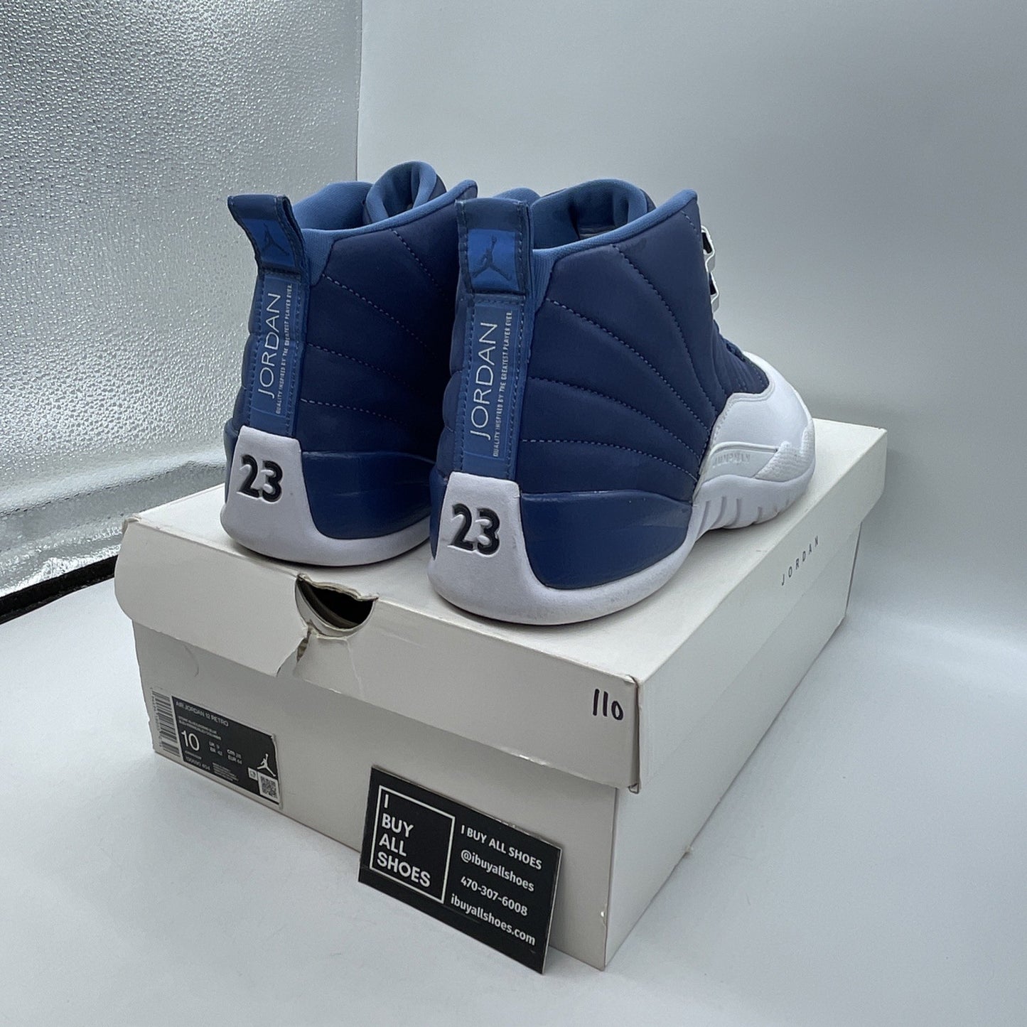 Size 10 - Air Jordan 12 Retro Indigo 2020 (130690-404)