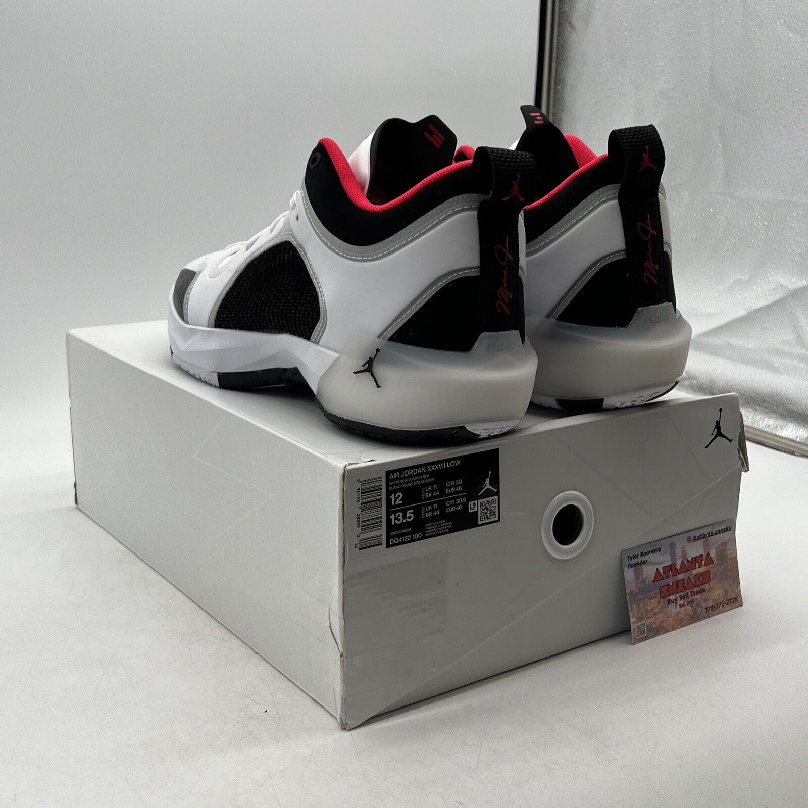 Size 12 - Air Jordan 37 Low Siren Red (DQ4122-100)