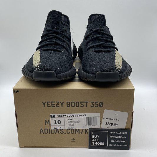 Size 10 - adidas Yeezy Boost 350 V2 Green Black Suede (BY9611)