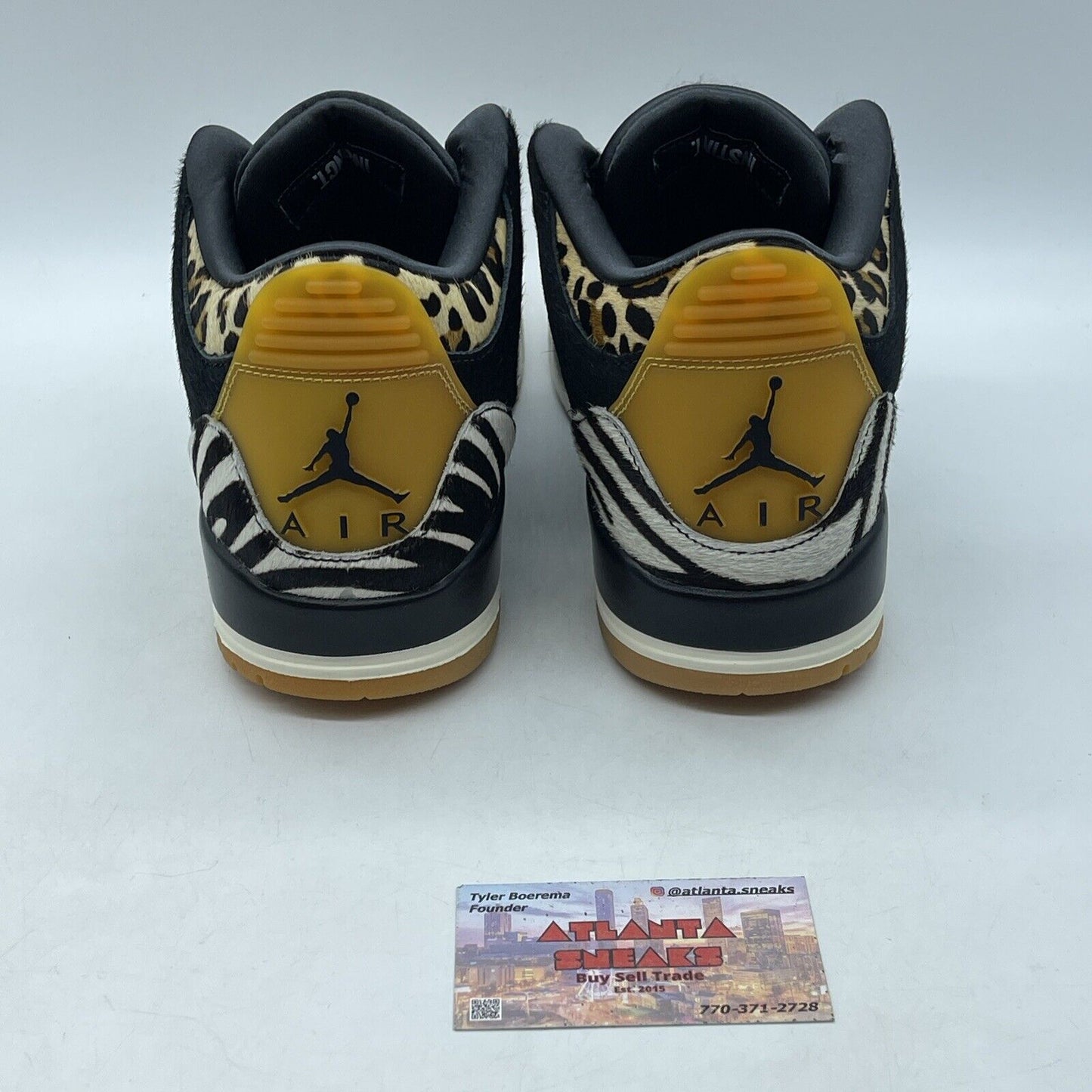 Size 9.5 - Air Jordan 3 Retro SE Animal Instinct Brown Black Suede (CK4344-002)