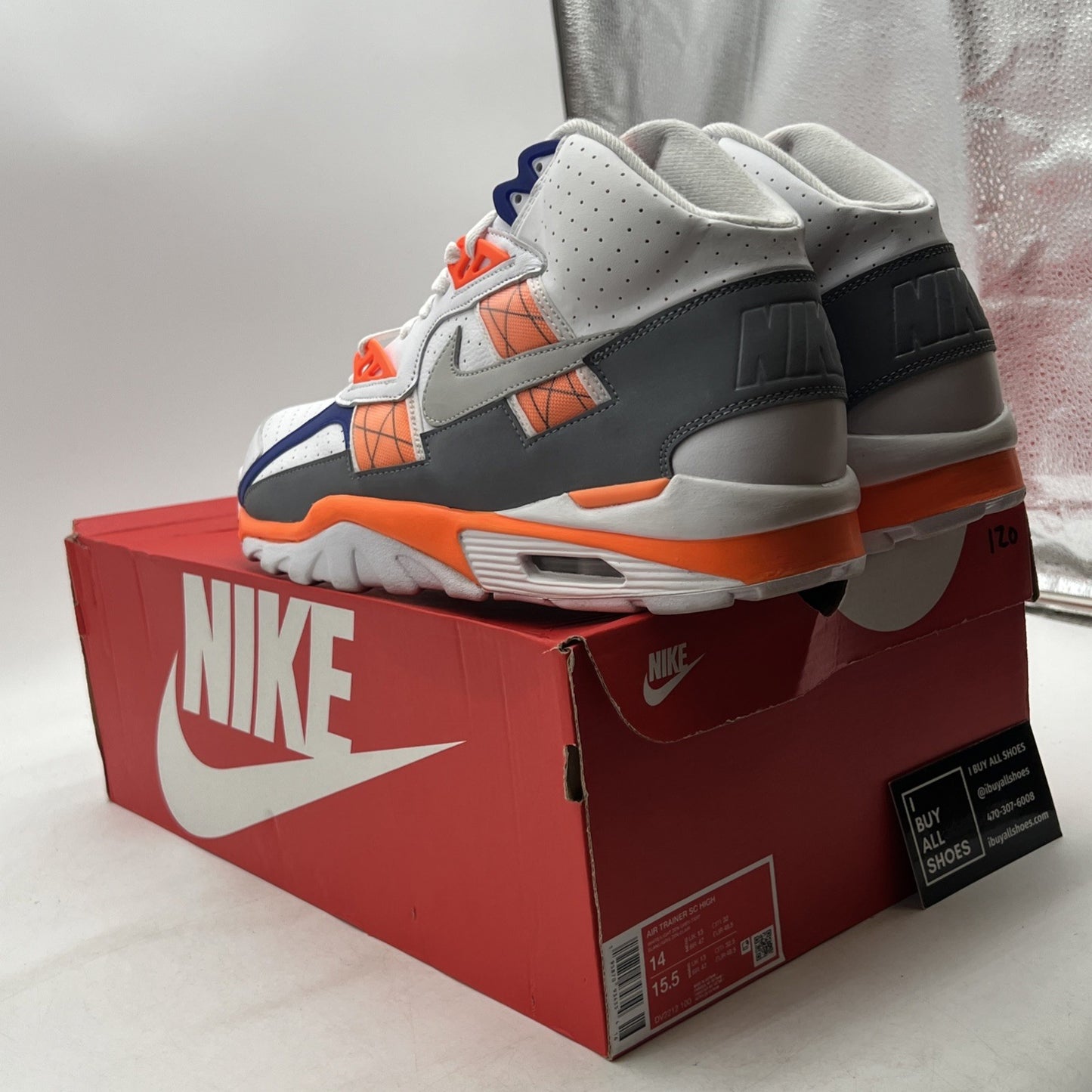 Size 14 - Nike Air Trainer SC High Auburn (DV2212-100)