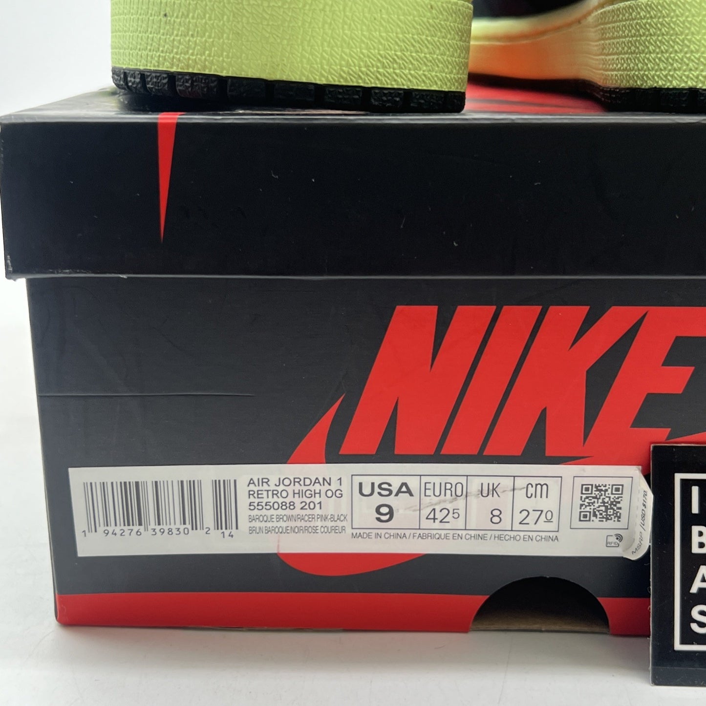 Size 9 - Air Jordan 1 Retro High Tokyo Bio Hack (555088-201)